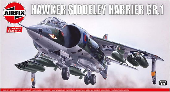 Cover for Airfix · 1:24 Hawker Siddeley Harrier Gr.1 (Leketøy)