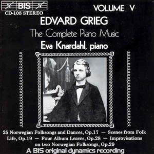 Knardahl  Eva - Grieg - Music - BIS - 7318590001080 - 2000