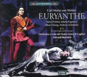 Cover for Weber / Prokina / Fogasova / Chung / Korsten · Euryanthe (CD) (2003)