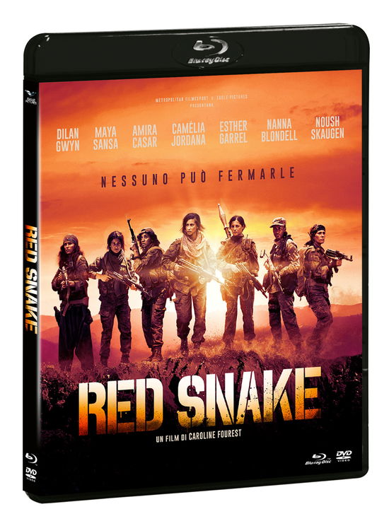 Cover for Amira Casar,camelia Jordana,maya Sansa · Red Snake (Blu-ray+dvd) (Blu-ray) (2020)