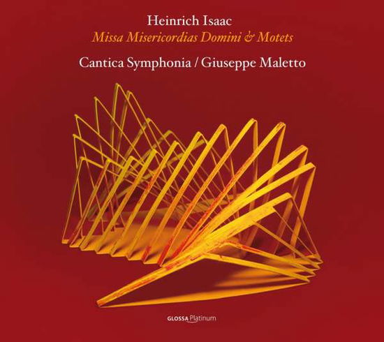 Cover for Isaac / Cantica Symphonia / Maletto · Missa Misericordias Domini &amp; Motets (CD) (2015)