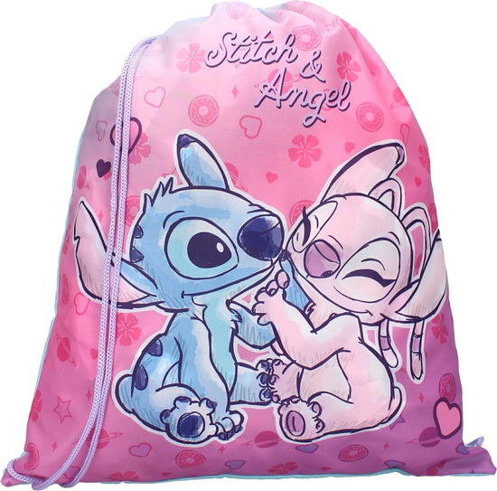 Cover for Stitch &amp; Angel · Hello Cutie - Gym Bag (Toys) (2024)