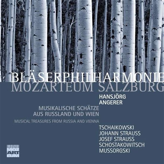 Cover for Bläserphilharmonie Mozarteum · Schätze aus Russland und Wien (CD) (2021)