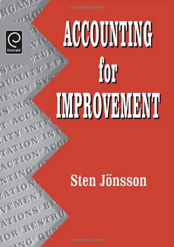 Cover for Sten Jonsson · Accounting for Improvement (Paperback Book) [New edition] (2004)