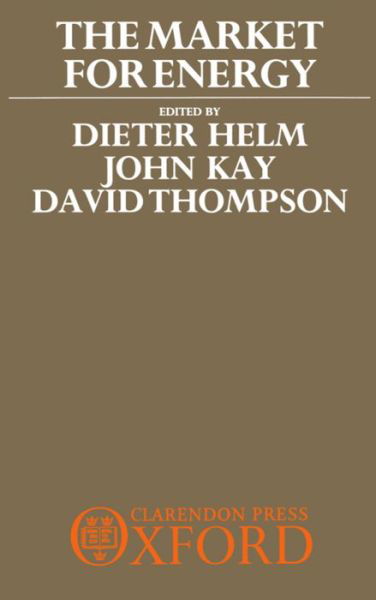 Cover for Helm · The Market for Energy (Innbunden bok) (1989)