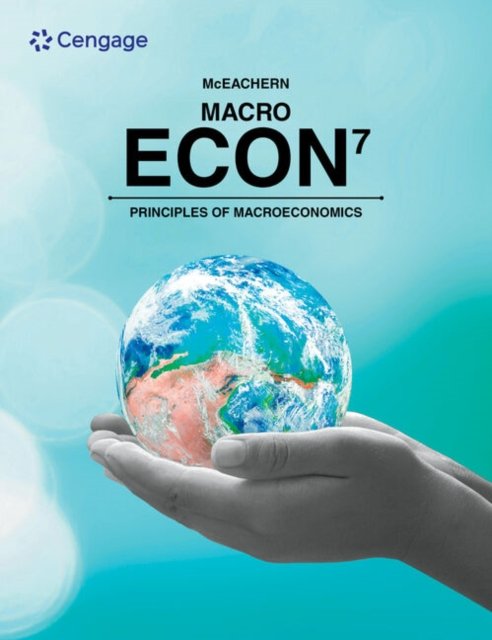Cover for McEachern, William A. (University of Connecticut) · Econ Macro (Paperback Book) (2024)