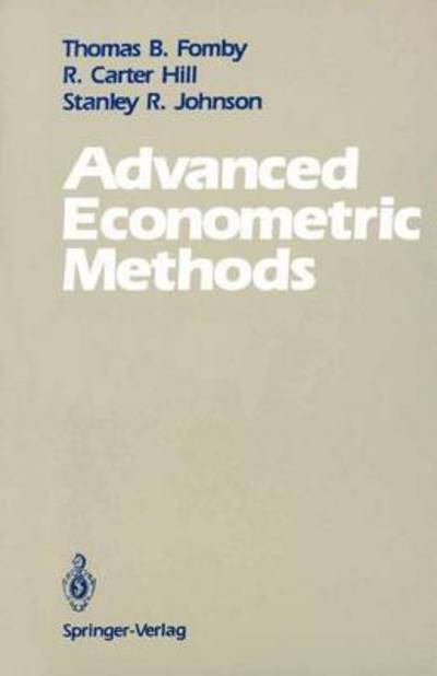 Cover for Thomas B. Fomby · Advanced econometric methods (Book) (1984)