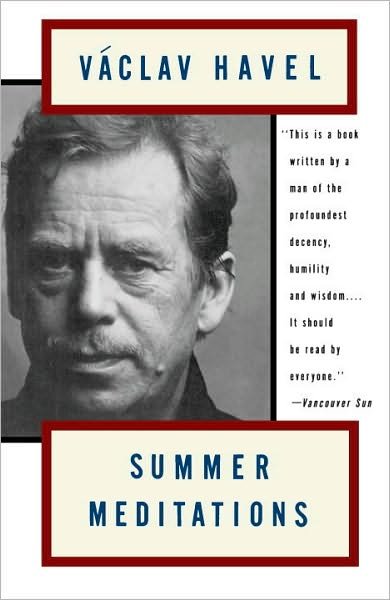 Cover for Va?clav Havel · Summer meditations (Bog) [Vintage edition] (1993)