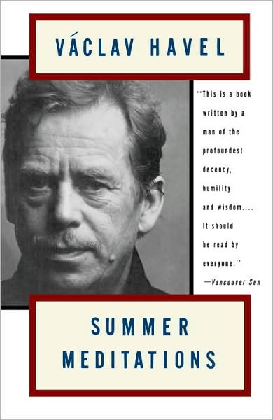 Cover for Va?clav Havel · Summer meditations (Book) [Vintage edition] (1993)