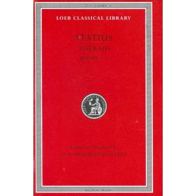 Cover for Statius · Thebaid, Volume I: Books 1–7 - Loeb Classical Library (Hardcover Book) [New edition] (2004)