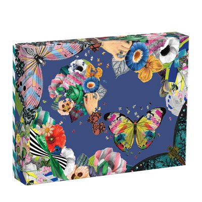 Christian Lacroix Heritage Collection Frivolites Set of 2 Shaped Puzzle Set - Christian LaCroix - Board game - Galison - 9780735364080 - March 2, 2020