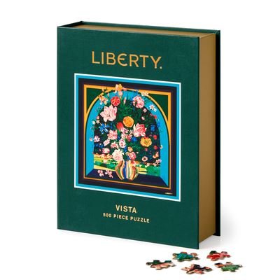 Cover for Liberty of London Ltd · Liberty Vista 500 Piece Book Puzzle (SPEL) (2023)