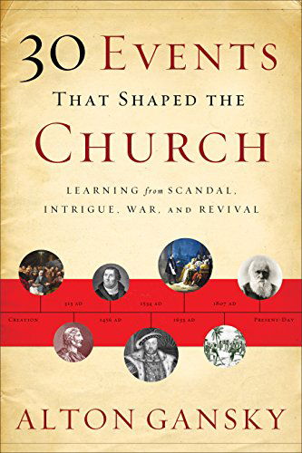 Cover for Alton Gansky · 30 Events That Shaped the Church: Learning from Scandal, Intrigue, War, and Revival (Paperback Book) (2015)