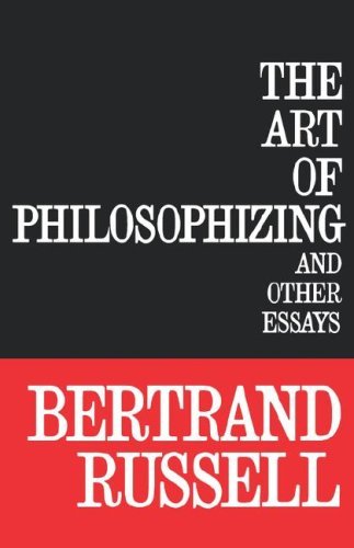 Cover for Bertrand Russell · The Art of Philosophizing and Other Essays (Paperback Bog) (1968)