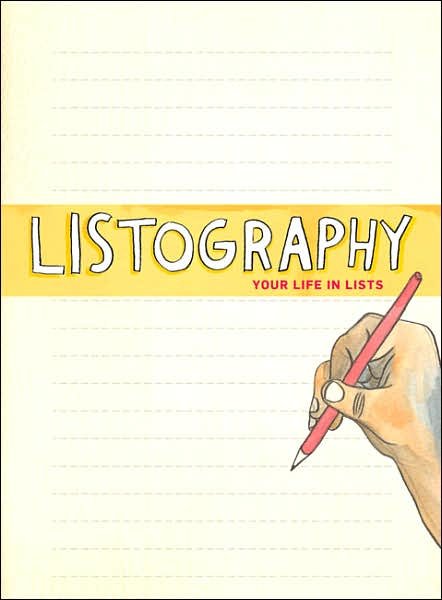 Cover for Lisa Nola · Listography Journal (MISC) (2007)