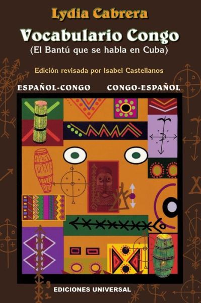 Cover for Lydia Cabrera · Vocabulario congo (Book) [2. ed. revisada y ampliada / edicio?n revisada por Isabel Castel edition] (2020)