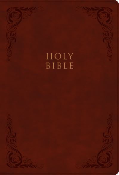 Cover for Holman Bible Holman Bible Staff · KJV Super Giant Print Reference Bible, Burgundy LeatherTouch (Book) (2021)