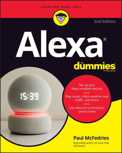 Cover for Paul McFedries · Alexa For Dummies (Taschenbuch) [2nd edition] (2021)