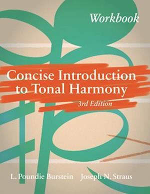 Cover for Burstein, L. Poundie (The Graduate Center, City University of New York) · Concise Introduction to Tonal Harmony Workbook (Paperback Book) [Third edition] (2025)