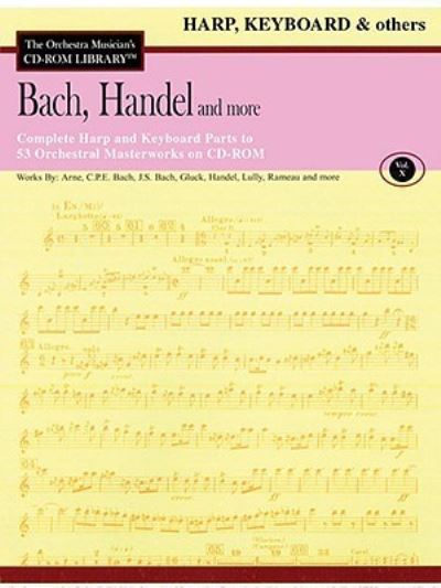 Cover for Hal Leonard Publishing Corporation · Bach, Handel and More - Volume 10 (CD-ROM) (2008)