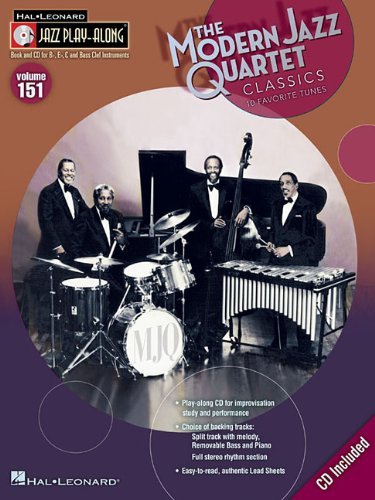 Modern Jazz Quartet Classics - Jazz Play-along Volume 151 (CD / Pkg) - Modern Jazz Quartet - Musik - Hal Leonard - 9781423497080 - 1. maj 2011