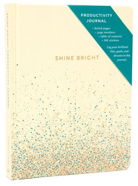 Cover for Chronicle Books · Shine Bright Productivity Journal, Cream (Skrivemateriell) (2019)