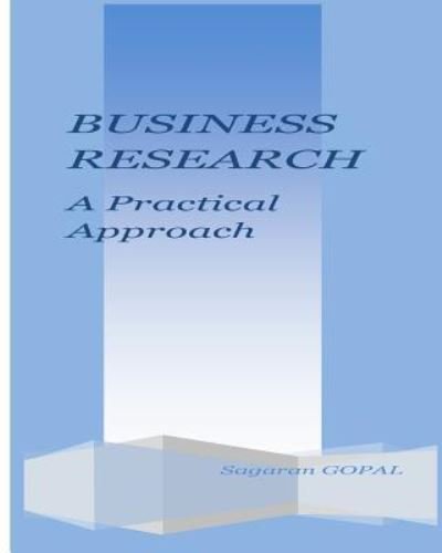 Cover for Gopal Sundaran Sagaran · Business Research (Paperback Book) (2015)
