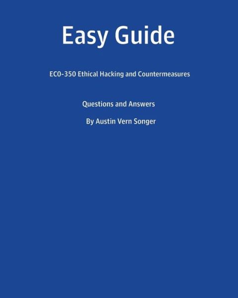 Cover for Austin Vern Songer · Easy Guide (Paperback Book) (2016)