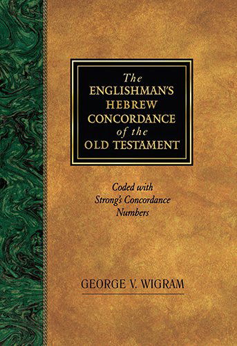 Cover for George V. Wigram · Englishman's Hebrew Concordance (Paperback Book) (1995)