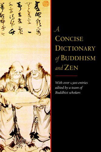 Cover for Michael S. Diener · A Concise Dictionary of Buddhism and Zen (Paperback Book) (2010)