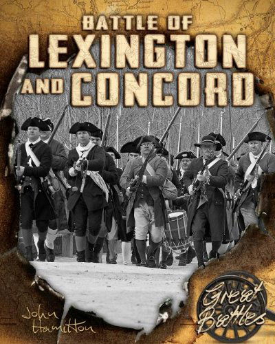 Cover for John Hamilton · Battles of Lexington and Concord (Great Battles) (Hardcover Book) (2014)