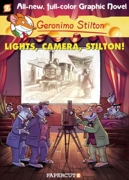 Cover for Geronimo Stilton · Geronimo Stilton Graphic Novels Vol. 16: Lights, Camera, Stilton (Hardcover Book) (2015)