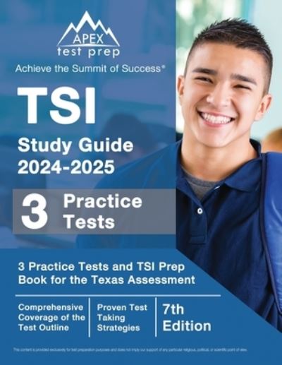 Cover for J M Lefort · TSI Study Guide 2024-2025 : 3 Practice Tests and TSI Prep Book for the Texas Assessment [7th Edition] (Paperback Book) (2023)