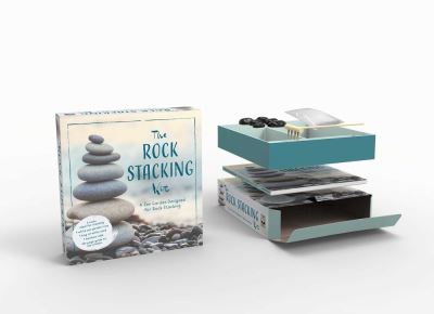 Cover for Editors of Cider Mill Press · The Zen Rock Stacking Kit: All You Need for Building Your Own Zen Garden Rock Stacking Kit (Book) (2022)