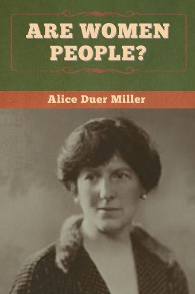 Cover for Alice Duer Miller · Are Women People? (Paperback Book) (2020)