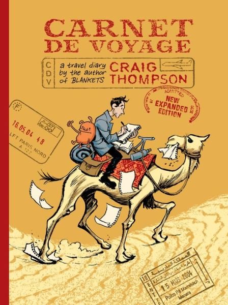 Cover for Craig Thompson · Carnet de Voyage (Inbunden Bok) (2018)