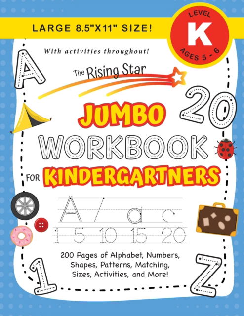 Cover for Lauren Dick · The Rising Star Jumbo Workbook for Kindergartners (Paperback Book) (2020)