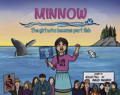 Cover for Willie Poll · Minnow: The girl who became part fish (Innbunden bok) (2023)