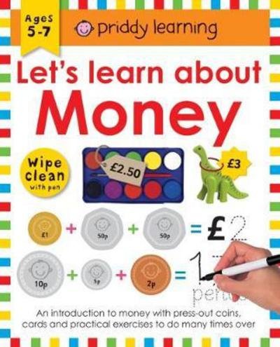 Cover for Priddy Books · Let's Learn About Money - Wipe Clean Workbooks (Spiralbok) (2017)