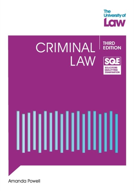 Cover for Amanda Powell · SQE - Criminal Law 3e - SQE1 (Paperback Bog) [New edition] (2023)