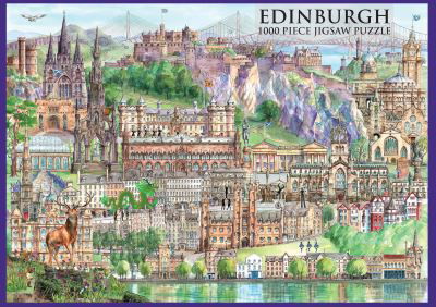 Cover for Kathy Lewis · Edinburgh: 1000 Piece Jigsaw (GAME) (2023)