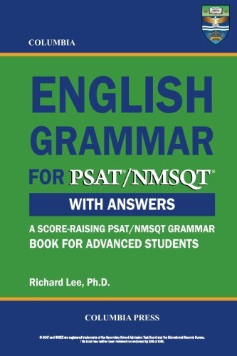 Cover for Richard Lee Ph.d. · Columbia English Grammar for Psat / Nmsqt (Pocketbok) (2012)