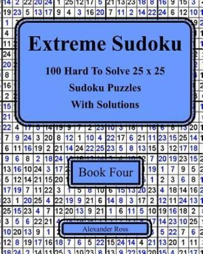 Cover for Alexander Ross · Extreme Sudoku Book Four (Pocketbok) (2017)