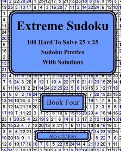 Cover for Alexander Ross · Extreme Sudoku Book Four (Paperback Book) (2017)