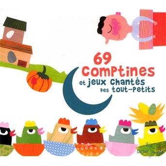 Cover for 69 Comptines Et Jeux Chantes (CD) (2010)