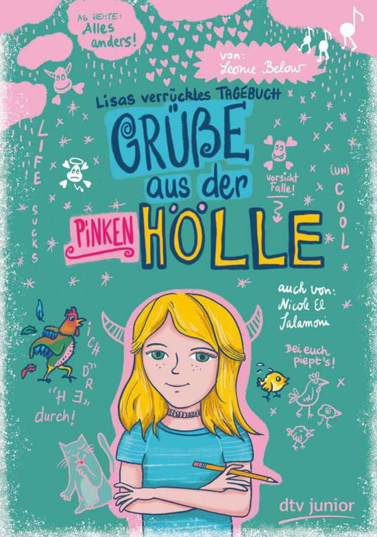 Cover for Below · Grüße aus der pinken Hölle - Lisa (Bog)