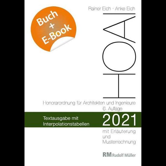 Cover for Eich · HOAI 2021 - Textausgabe mit Interp (Buch)