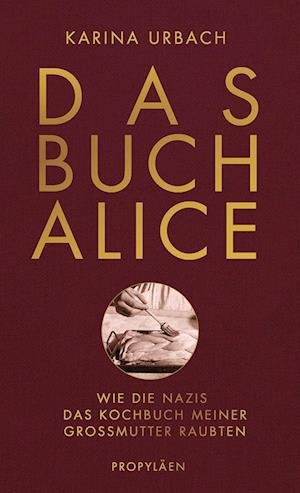 Cover for Urbach · Das Buch Alice (Bok)