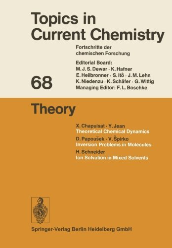 Theory - Topics in Current Chemistry - Kendall N. Houk - Bøger - Springer-Verlag Berlin and Heidelberg Gm - 9783662155080 - 3. oktober 2013