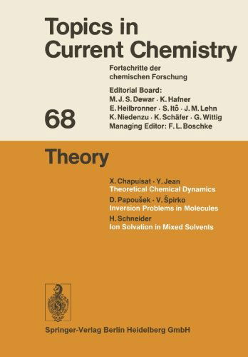 Theory - Topics in Current Chemistry - Kendall N. Houk - Bøker - Springer-Verlag Berlin and Heidelberg Gm - 9783662155080 - 3. oktober 2013